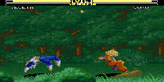 Screenshot Thumbnail / Media File 1 for Dragon Ball Z - La Legende Saien (France) [En by Ginew v20010305] (~Dragon Ball Z - Super Butouden 2) (Incomplete)